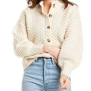 Madewell Surrey Bobble Cardigan Sweater